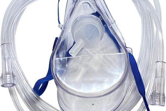 1-pack-westmed-0370-medium-concentration-oxygen-mask-adult-w7-kink-resistant-tubing