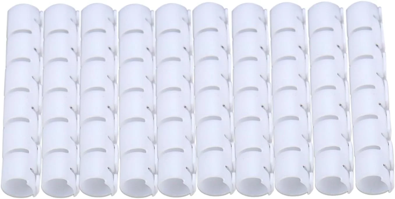 10 Pack Oxygen Tubing Support Crimp Straightener for Portable Oxygen Concentrator Oxygen Hose Oxygen Tubes Nasal Cannula Oxygen Tube Straightener