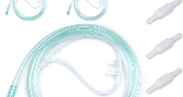 10pcs adult soft nasal cannula 7 ft nasal tubing for oxygen included 5pcs nasal cannula oxygen tubing and 5pcs tubing co
