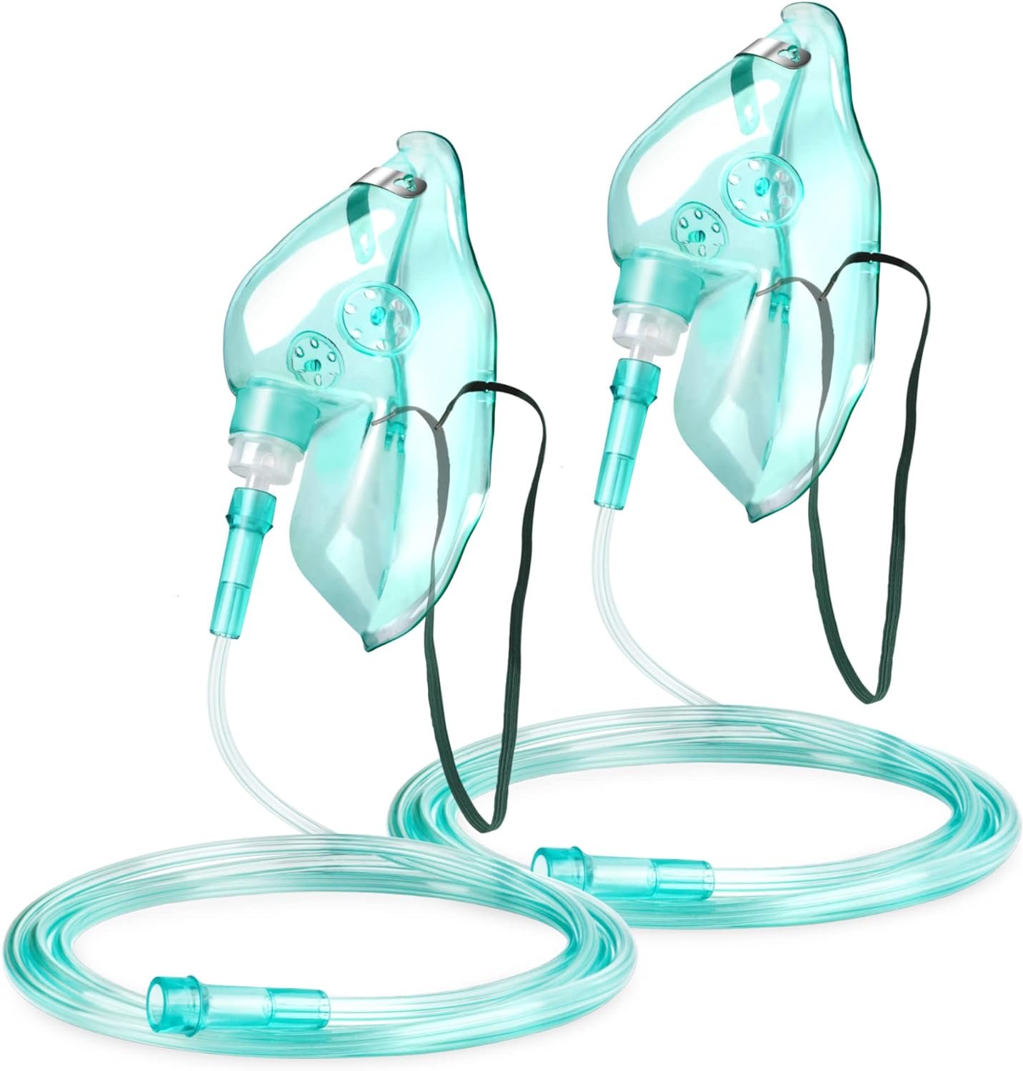 Face Adult Mask Review 1 2-pack-oxygen-mask-for-face-adult-with-66-tube-adjustable-elastic-strap-size-l