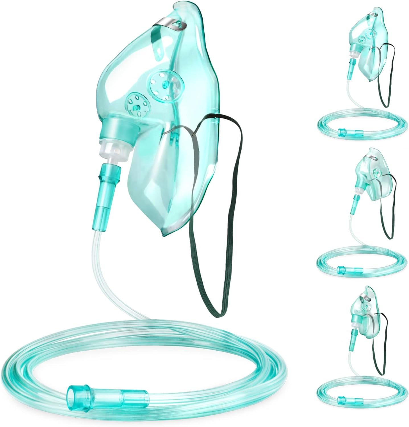 3 Pack Oxygen Mask for Face Adult with 6.6' Tube & Adjustable Elastic Strap - Size S+M+L Review 1 3-pack-oxygen-mask-for-face-adult-with-66-tube-adjustable-elastic-strap-size-sml