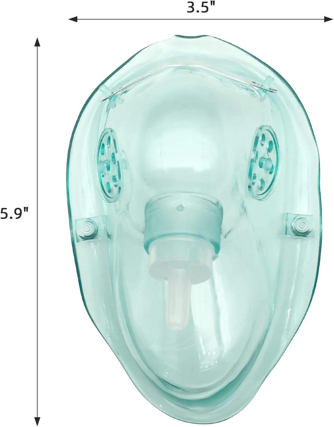 3 Pack Oxygen Mask for Face Adult with 7 Ft Tube, Adult Oxygen Mask with Adjustable Elastic Strap - Adult Elongated Size 3 Pack Oxygen Mask for Face Adult with 7 Ft Tube, Adult Oxygen Mask with Adjustable Elastic Strap - Adult Elongated Size