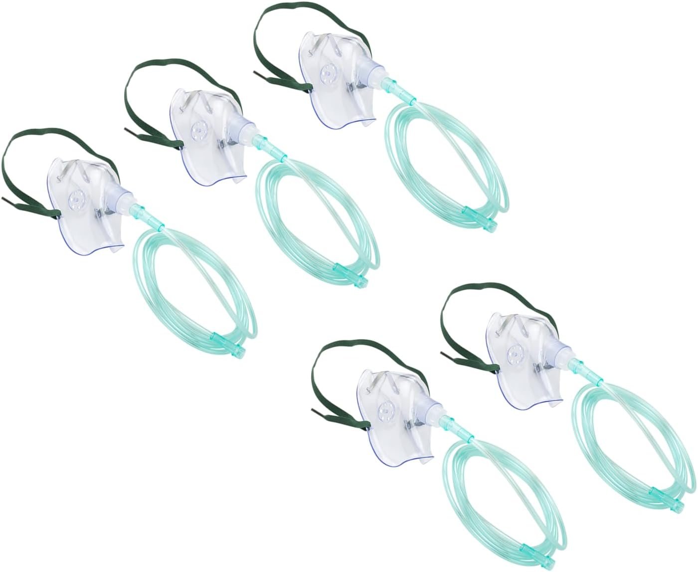 AmeriCan Goods Oxygen Mask Review 1 american-goods-5-pack-oxygen-mask-with-7-standard-tube-connector-adultchild-latex-free-soft-flexible-standard-size