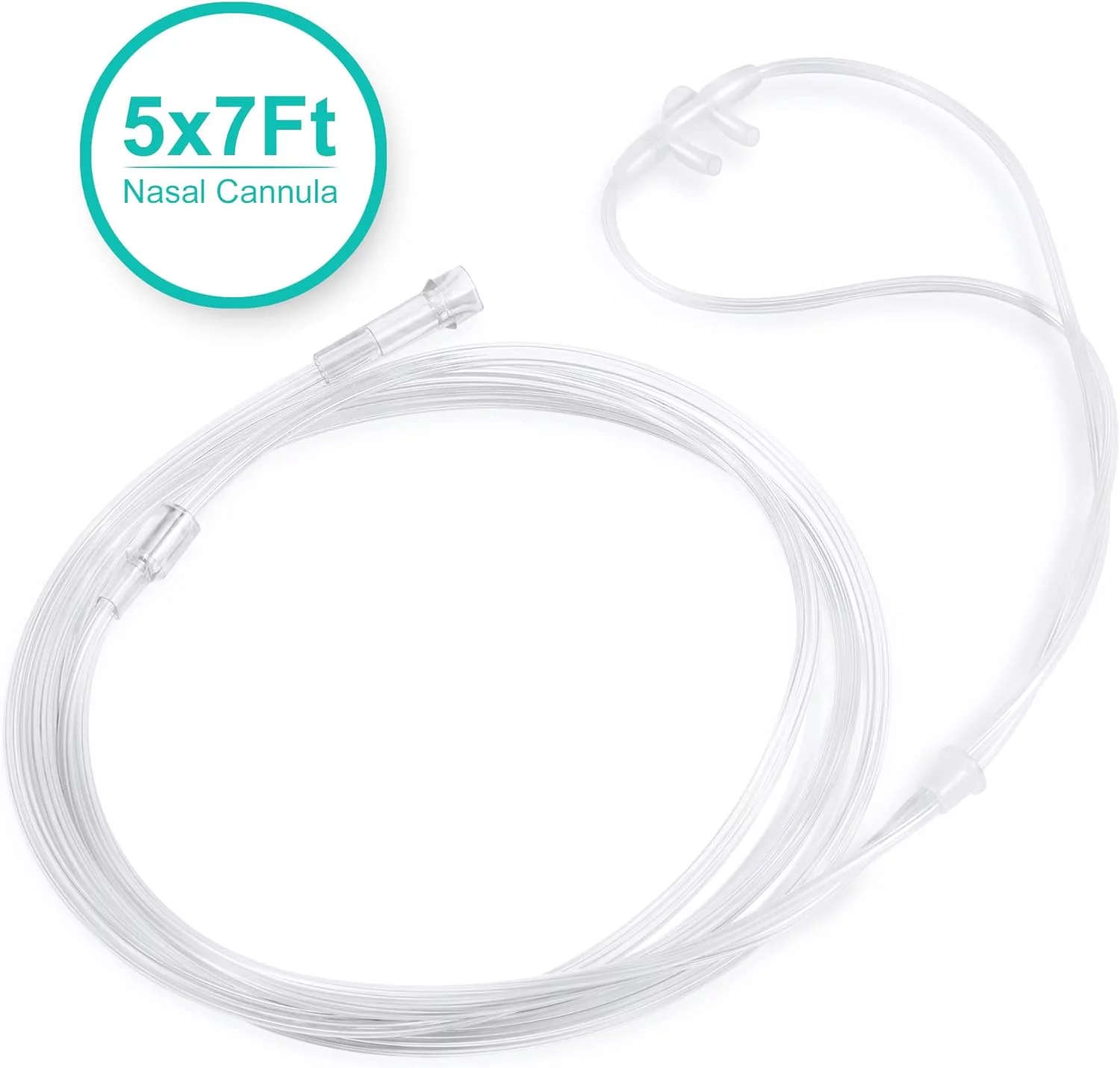 ansnf-standard-oxygen-nasal-cannula-for-adult-7-ft-soft-material-kink-resistant-lightweight-tubing-5-pack