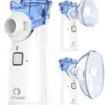apowus portable nebulizer nebulizer for adults and kids nebulizer machine for adults and kids with 3 nebulizer masks and