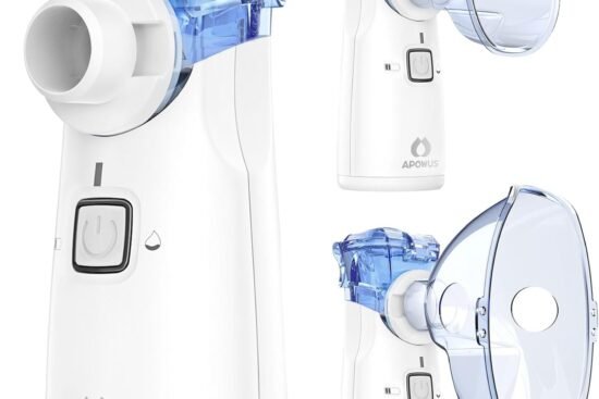 apowus portable nebulizer nebulizer for adults and kids nebulizer machine for adults and kids with 3 nebulizer masks and