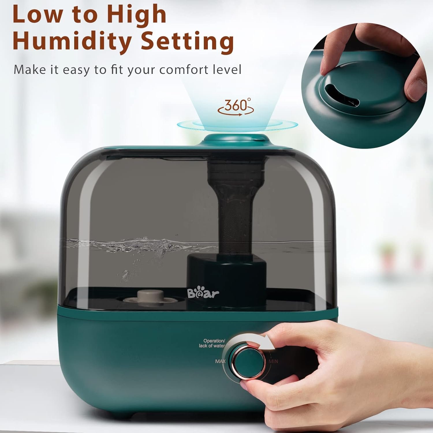 Bear Humidifers for Beddom (5L upgraded 2024)