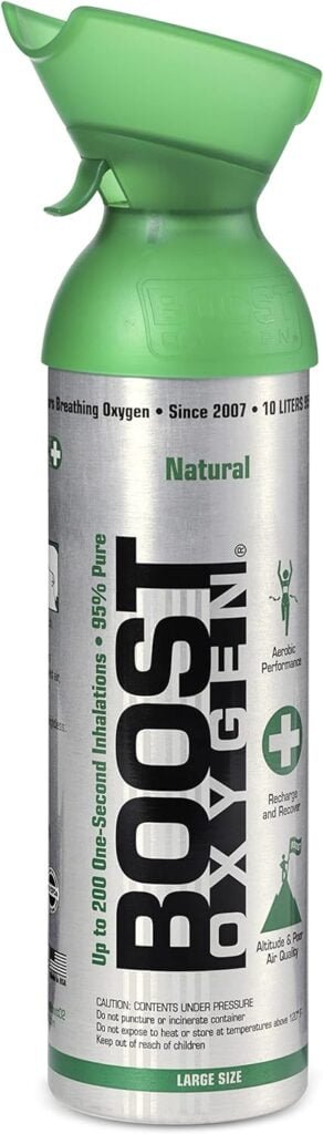 Boost Oxygen Canister Review 1 boost oxygen 5 liter natural aroma canister for respiratory support in aerobic recovery high altitude performance and he 1