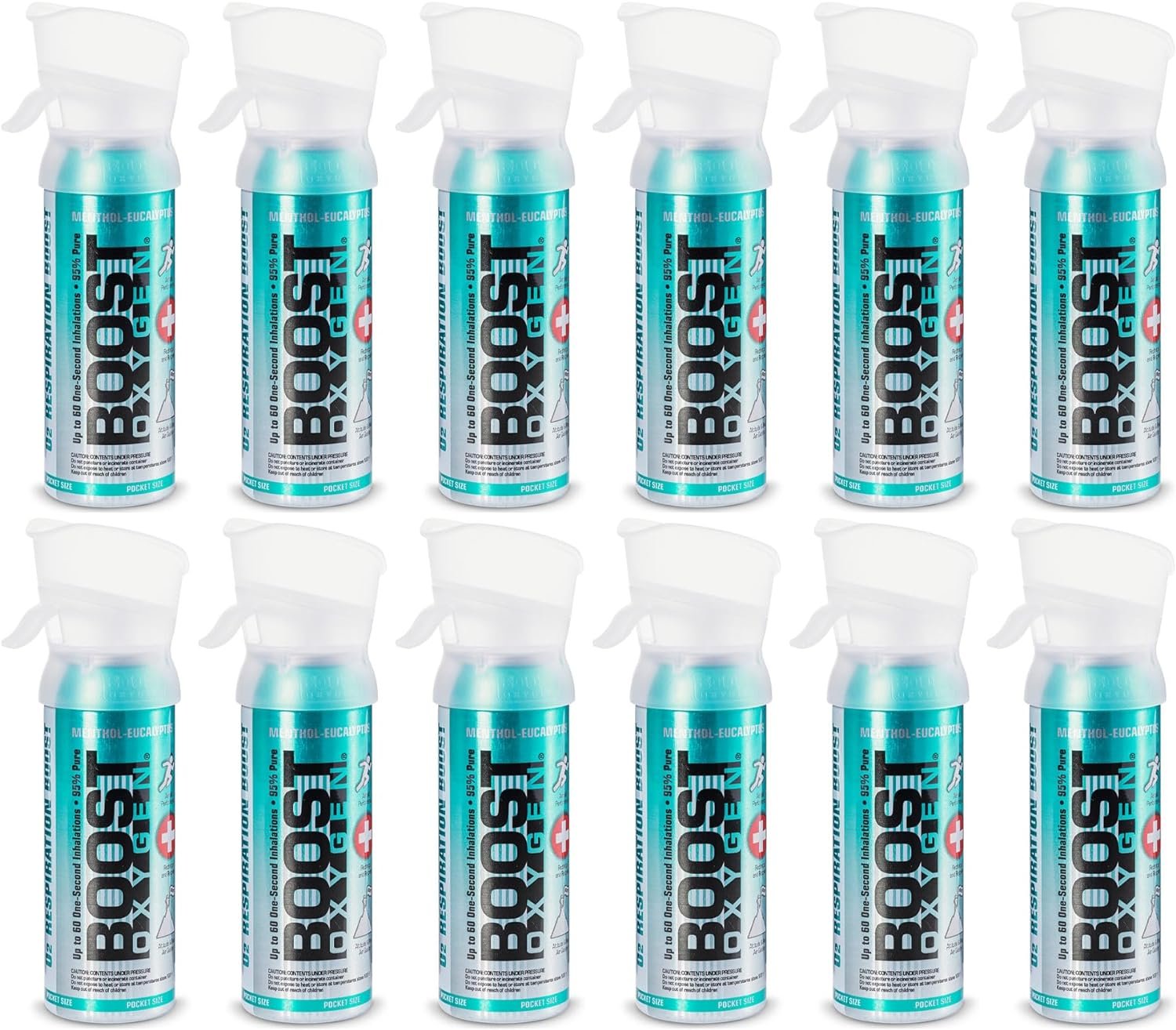 Boost Oxygen Pocket Size Natural Aroma 3 Liter Portable Oxygen Canister | Respiratory Support for Aerobic Recovery, Altitude, Performance and Health (3 Pack) Boost Oxygen Pocket Size Natural Aroma 3 Liter Portable Oxygen Canister | Respiratory Support for Aerobic Recovery, Altitude, Performance and Health (3 Pack)