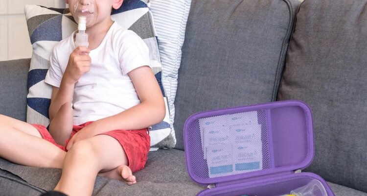 bovke hard travel case for asthma inhaler inhaler spacer for kids and adults masks inhaler holder asthma carrying bag wi 3