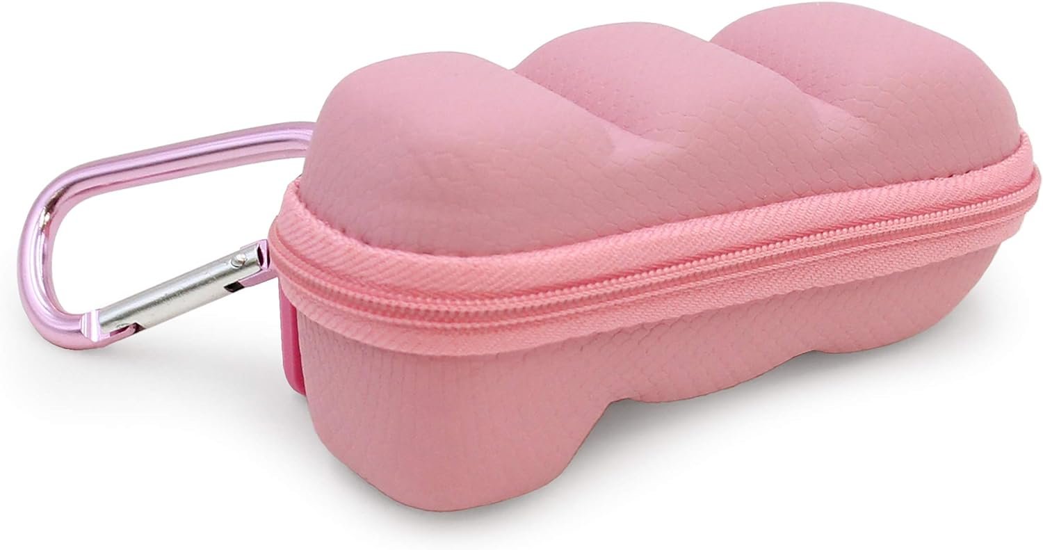 CASEMATIX Pink Asthma Inhaler Travel Case, Includes Case Only