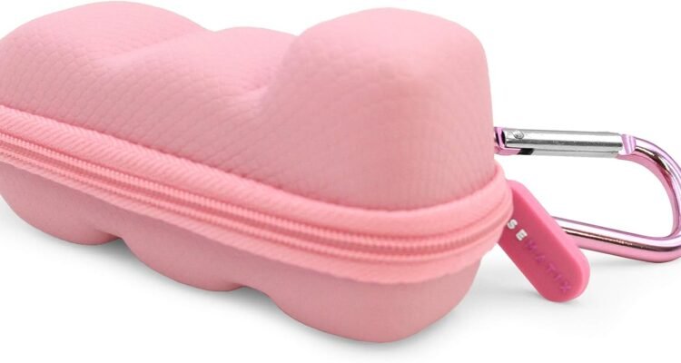 casematix pink asthma inhaler travel case includes case only