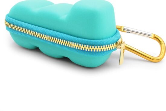 casematix turquoise asthma inhaler travel case does not include inhaler medicine