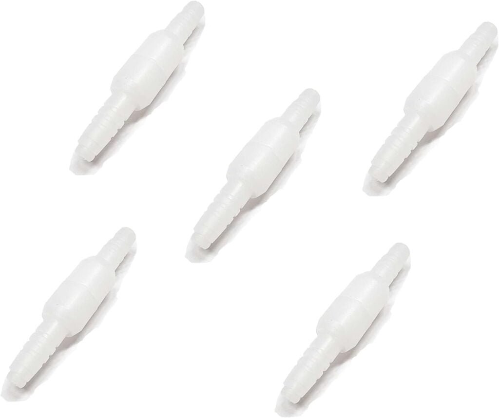 CINOCA Oxygen Tubing Swivel Connector Review 1 cinoca 5pcs oxygen tubing swivel connector supply for home oxygen 360 degree swivel avoid tube tangles oxygen concentrat