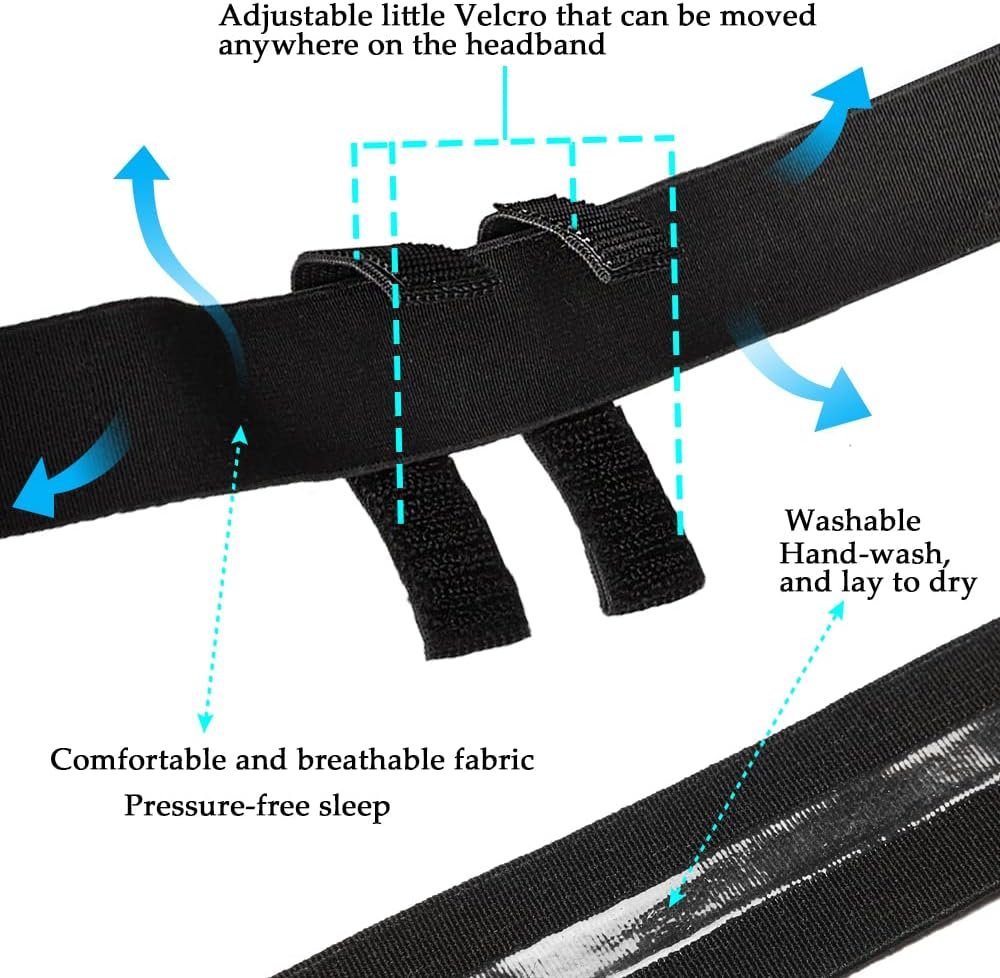 Comfortable Nasal Oxygen Cannula Ear Protector Cannula Headband for Oxygen Concentrator Accessories with Adjustable Oxygen Cannula Ear Protector for Oxygen Users to Prevent Ear Soreness