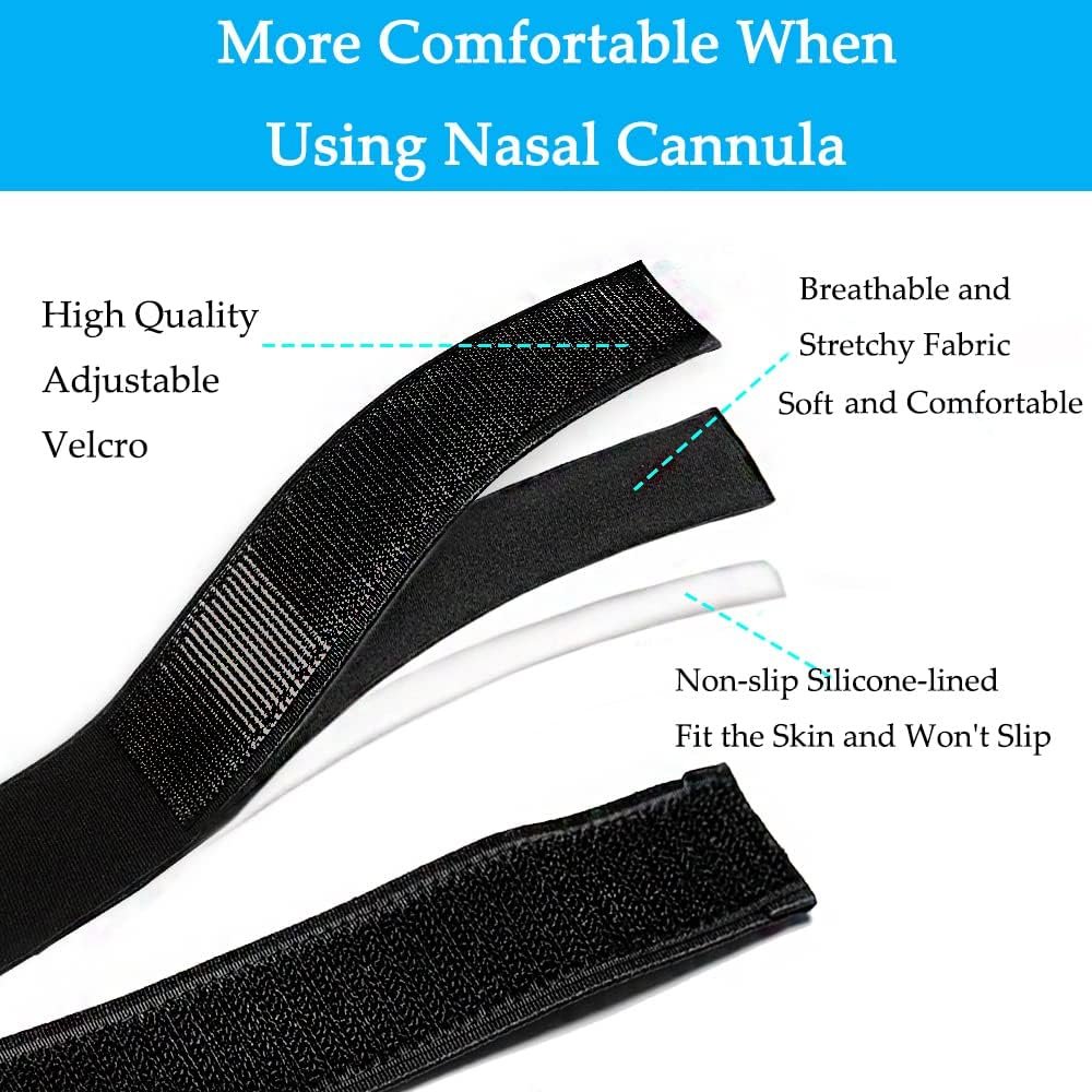 Comfortable Nasal Oxygen Cannula Ear Protector Cannula Headband Review 1 comfortable nasal oxygen cannula ear protector cannula headband for oxygen concentrator accessories with adjustable oxyg 4