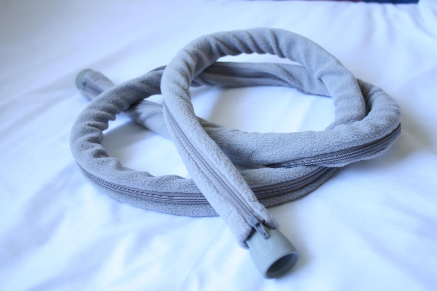 CPAP Hose Cover 6ft Tubing Sleep Apnea Machine Mask Protection Dust Cover with Zipper Tube Cover for Optimal Humidification for Continuous Positive Airway Pressure (Gray) CPAP Hose Cover 6ft Tubing Sleep Apnea Machine Mask Protection Dust Cover with Zipper Tube Cover for Optimal Humidification for Continuous Positive Airway Pressure (Gray)