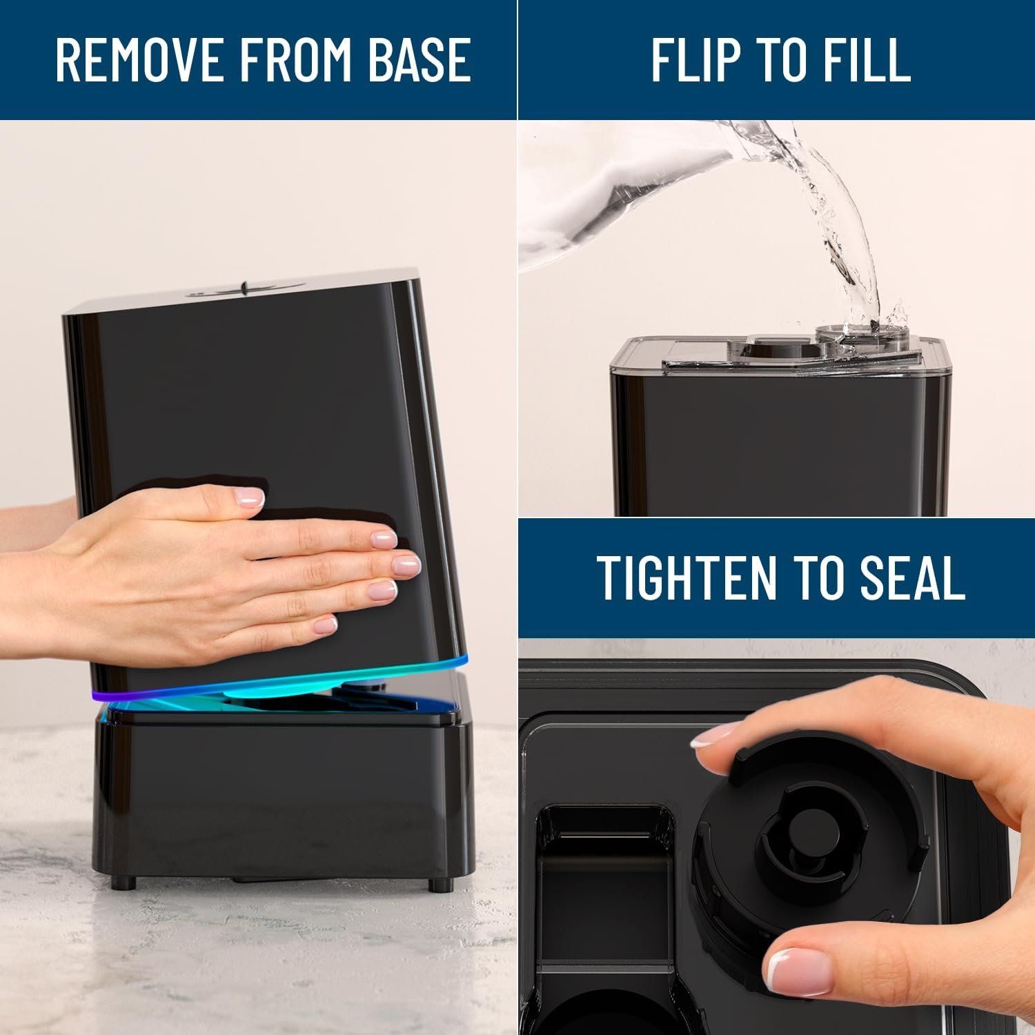 Everlasting Comfort Cool Mist Humidifiers for Bedroom (6L Water Tank) - Covers 500 Sq Ft - 50 Hour Run Time - Relieve Allergies, Congestion, Dry Skin - Quiet, No-Filter Air Humidifier Large Room, Home Everlasting Comfort Cool Mist Humidifiers for Bedroom (6L Water Tank) - Covers 500 Sq Ft - 50 Hour Run Time - Relieve Allergies, Congestion, Dry Skin - Quiet, No-Filter Air Humidifier Large Room, Home