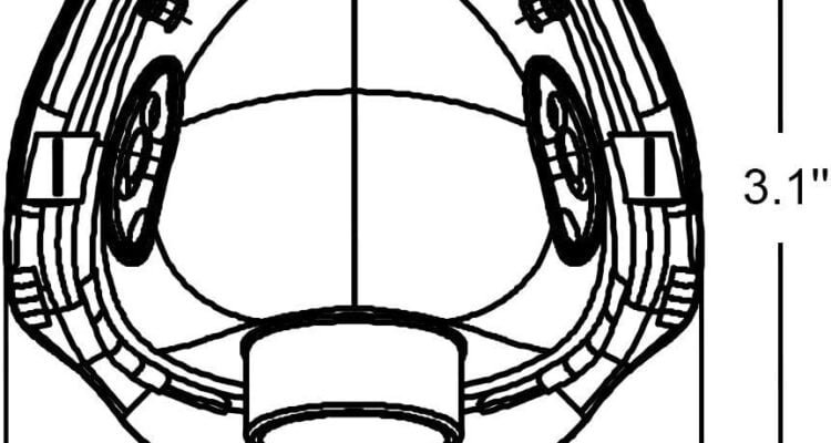 healva 5 pack oxygen mask with 66 tubing and adjustable elastic strap adult europe size l 3