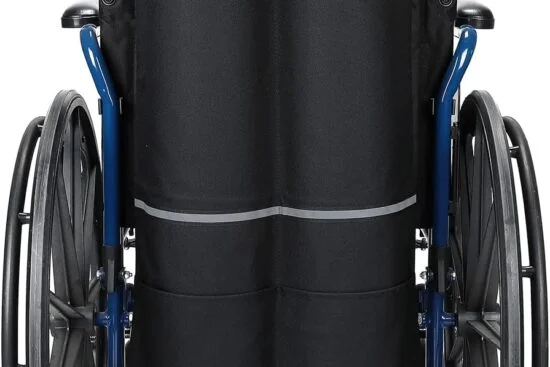 issyzone dual oxygen tank holder for wheelchair oxygen cylinder bag with nice mesh storage pocket fits d and e oxygen ta