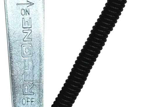 metal medical oxygen cylinder wrench with bungee cord heavy duty steel fits oxygen cga 870 post valves oxygen tank key w