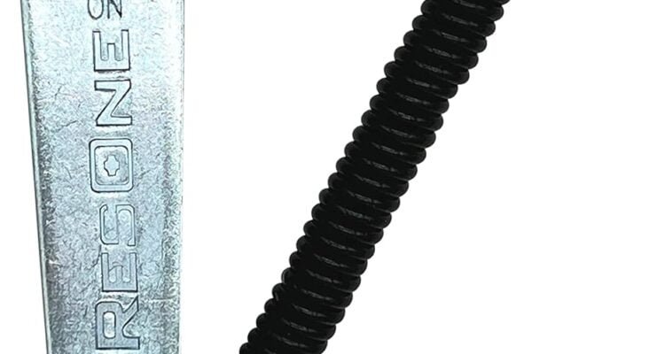 metal medical oxygen cylinder wrench with bungee cord heavy duty steel fits oxygen cga 870 post valves oxygen tank key w