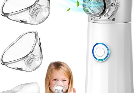 nebulizer machine for adults and kidsportable nebulizer for travel and home use with a full set accessoriescool steam in