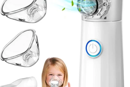 nebulizer machine for adults and kidsportable nebulizer for travel and home use with a full set accessoriescool steam in
