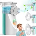 nebulizer nebulizer machine for adults and kids portable and handheld mesh nebulizer for breathing problems with 3 masks