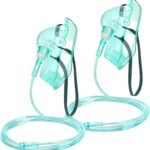 Oxygen Mask for Face Adult Review 9 oxygen-mask-for-face-adult-with-66-tube-and-adjustable-elastic-strap-2-packs-size-l