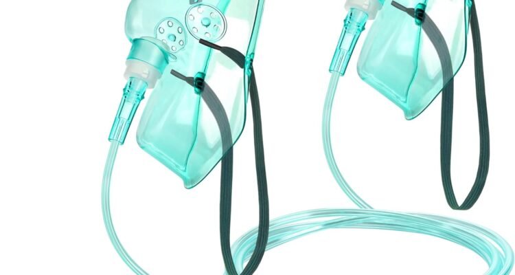 oxygen-mask-for-face-adult-with-66-tube-and-adjustable-elastic-strap-2-packs-size-l