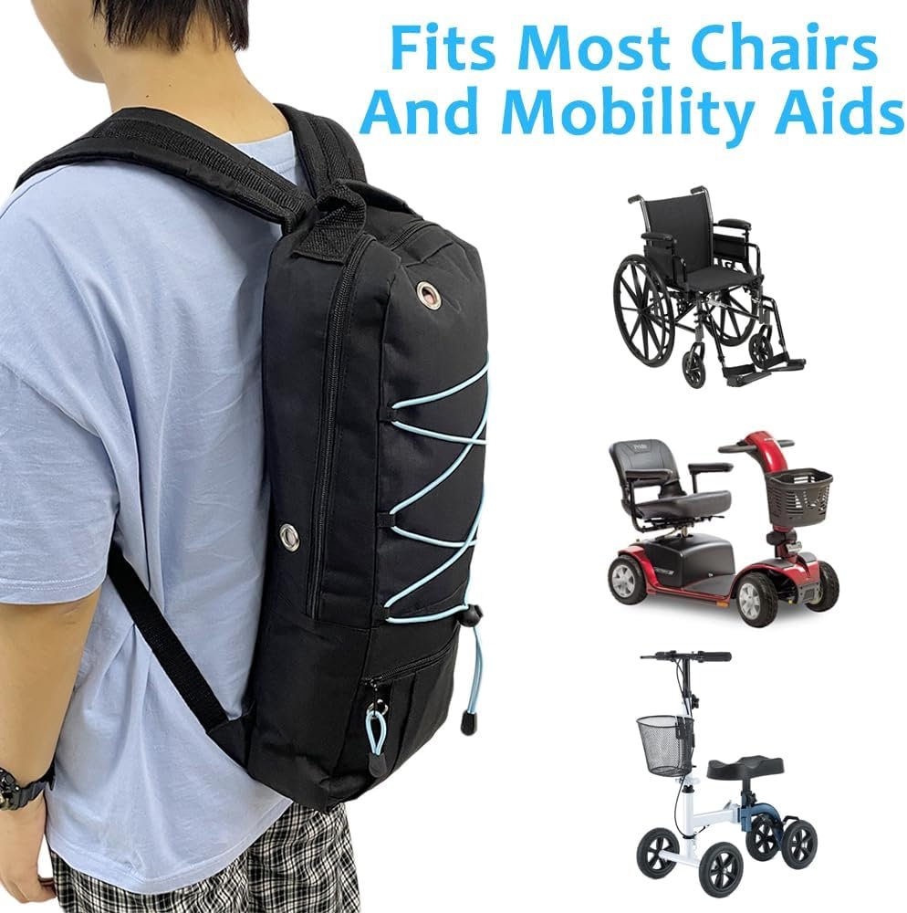 Oxygen Tank Shoulder Bag - Portable Cylinder Holder Bag Fits A, B, C, D, M2, ML6, M7 O2 Tank Carrier Pouch Accessories, 20.8 L x 8.7 W Oxygen Tank Shoulder Bag - Portable Cylinder Holder Bag Fits A, B, C, D, M2, ML6, M7 O2 Tank Carrier Pouch Accessories, 20.8 L x 8.7 W