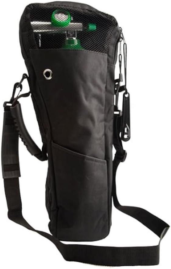 Oxygen Tank Shoulder Bag - Portable Cylinder Holder Bag Fits A, B, C, D, M2, ML6, M7 O2 Tank Carrier Pouch Accessories, 20.8 L x 8.7 W Oxygen Tank Shoulder Bag - Portable Cylinder Holder Bag Fits A, B, C, D, M2, ML6, M7 O2 Tank Carrier Pouch Accessories, 20.8 L x 8.7 W