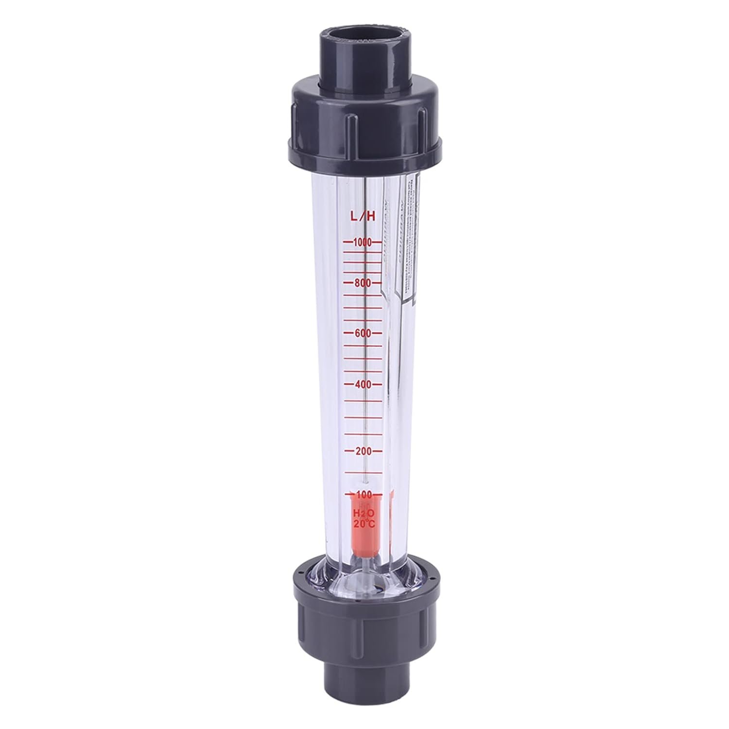 Peak Flow Meter Adult Rotameters Plastic Plastic Tube Type 100 1000L H Water Flow Meter Flowmeter Lzs 15