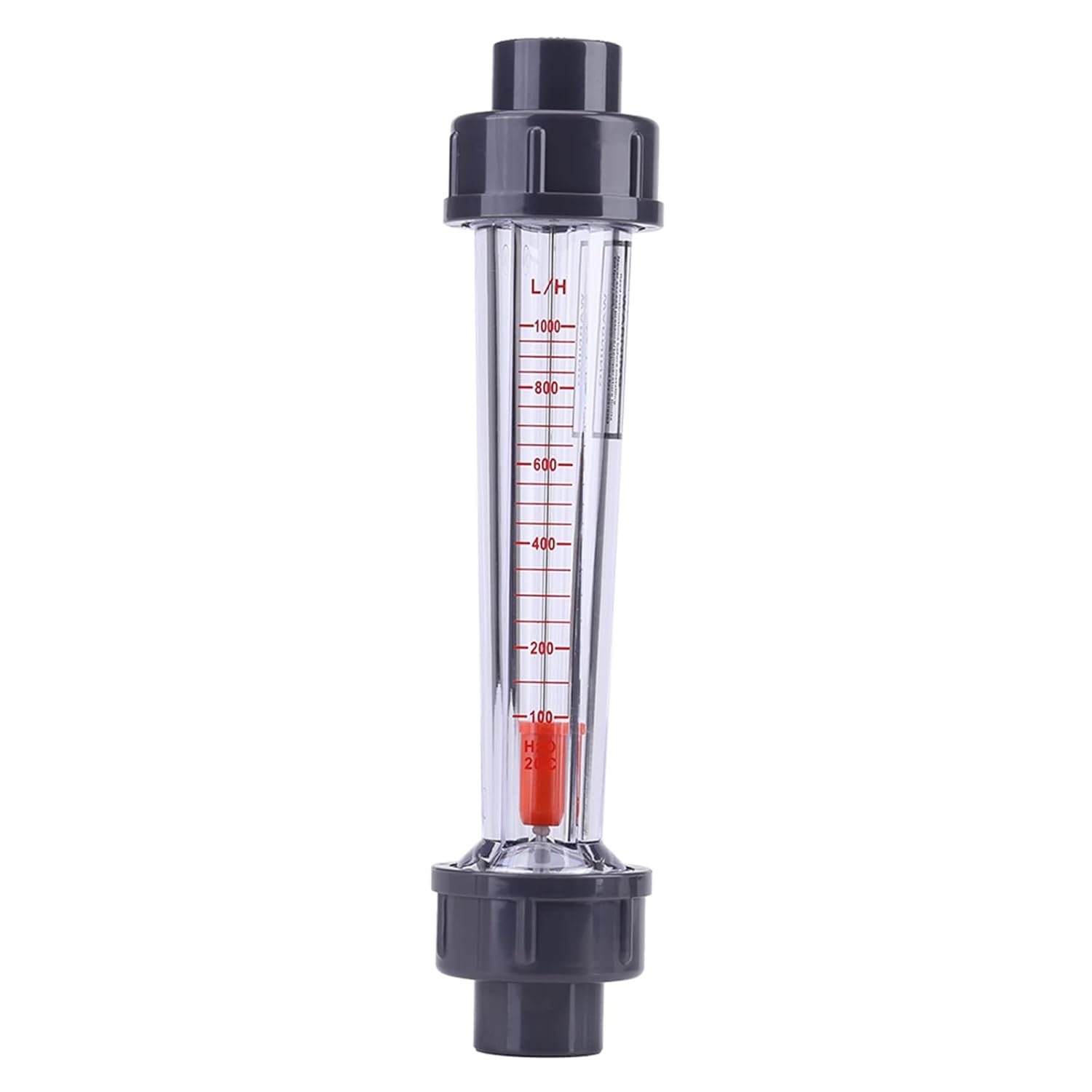 Peak Flow Meter Adult Rotameters Plastic Plastic Tube Type 100 1000L H Water Flow Meter Flowmeter Lzs 15