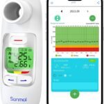 Peak Flow Meter with Bluetooth APP Spirometer Review 9 peak flow meter with bluetooth app spirometer for asthma copd monitor pef fev1 home medical 300 records kids adults