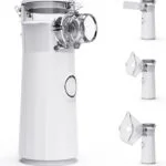 portable nebulizer handheld nebulizers for travel and household use quiet nebulizer machine for adults kids cool steam i