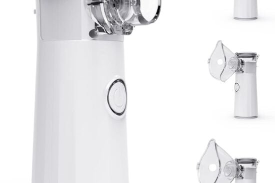 portable nebulizer handheld nebulizers for travel and household use quiet nebulizer machine for adults kids cool steam i