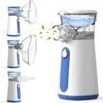 portable nebulizer machine for adults kids usb c rechargeable handheld nebulizer for breathing treatment 2 adjustable mo