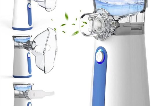 portable nebulizer machine for adults kids usb c rechargeable handheld nebulizer for breathing treatment 2 adjustable mo