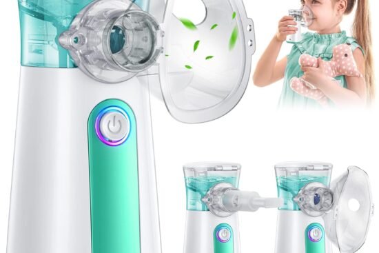 portable nebulizer machine for kids and adults asthma handheld nebulizador ultrasonic mesh nebulizer personal steam inha