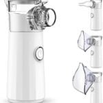 portable nebulizer nebulizer machine for adults and kids handheld mesh nebulizer of cool mist for breathing problems use