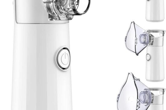 portable nebulizer nebulizer machine for adults and kids handheld mesh nebulizer of cool mist for breathing problems use