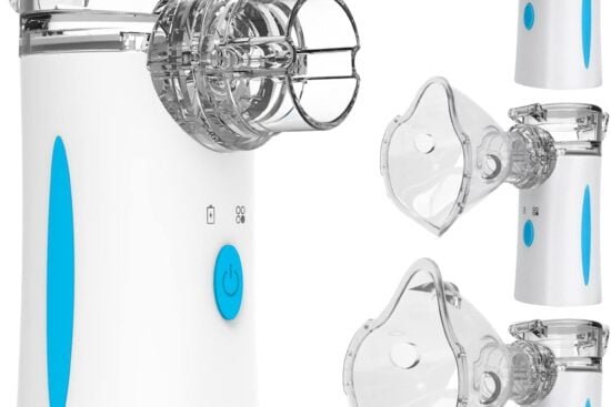 portable nebulizer rechargeable nebulizer machine for adults and kids ultrasonic mesh nebulizer with two modes self clea