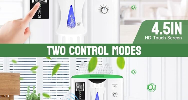 portable oxygen concentrator machine for home use continuous and stable oxygen can remote control household equipment 2