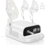 smart nebulizer intelligent digital display nebulizer machine for adults and kidslow noise compression nebulizer for bre