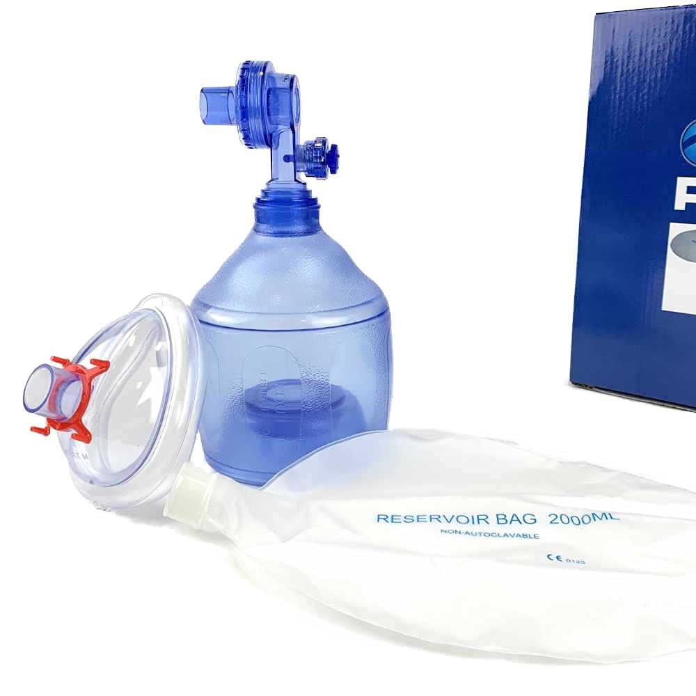 WNL Products 5000BVM-SINGLE Practi-Mask BVM Adult/Child CPR Training Mask Includes 1 Practi-Mask, 1 Adult/Child Bag Valve Squeeze Bag, 1 Reservoir Bag (Single - Adult Child) WNL Products 5000BVM-SINGLE Practi-Mask BVM Adult/Child CPR Training Mask Includes 1 Practi-Mask, 1 Adult/Child Bag Valve Squeeze Bag, 1 Reservoir Bag (Single - Adult Child)