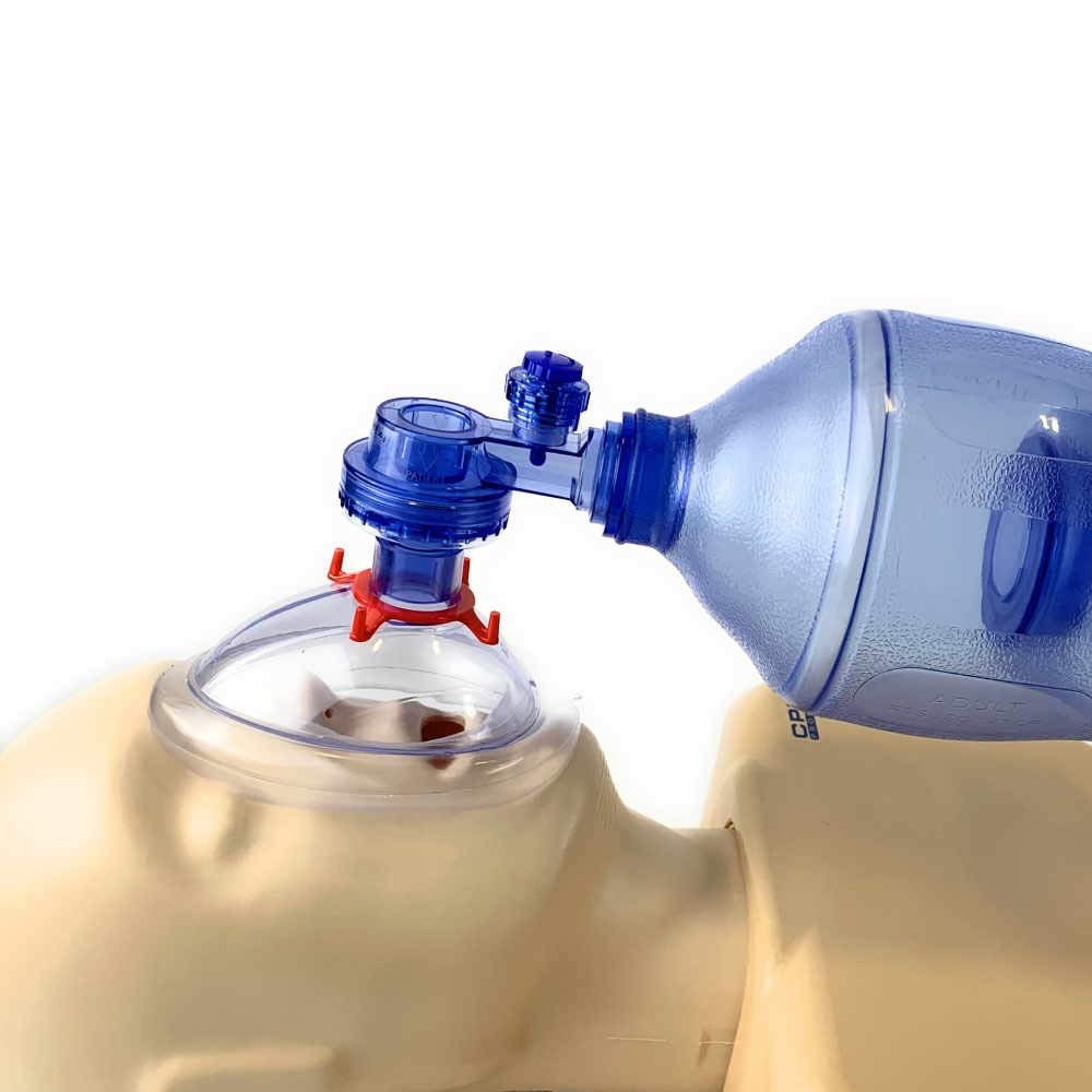 WNL Products 5000BVM-SINGLE Practi-Mask BVM Adult/Child CPR Training Mask Includes 1 Practi-Mask, 1 Adult/Child Bag Valve Squeeze Bag, 1 Reservoir Bag (Single - Adult Child) WNL Products 5000BVM-SINGLE Practi-Mask BVM Adult/Child CPR Training Mask Includes 1 Practi-Mask, 1 Adult/Child Bag Valve Squeeze Bag, 1 Reservoir Bag (Single - Adult Child)